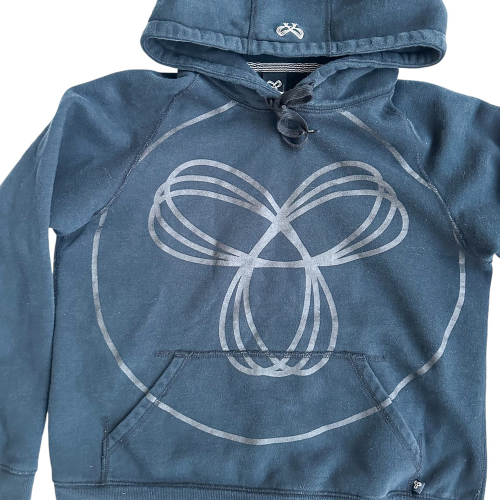 Aritzia TNA Black Long sleeves Hoodie Women Cotton Blend Sz L - Picture 8 of 12
